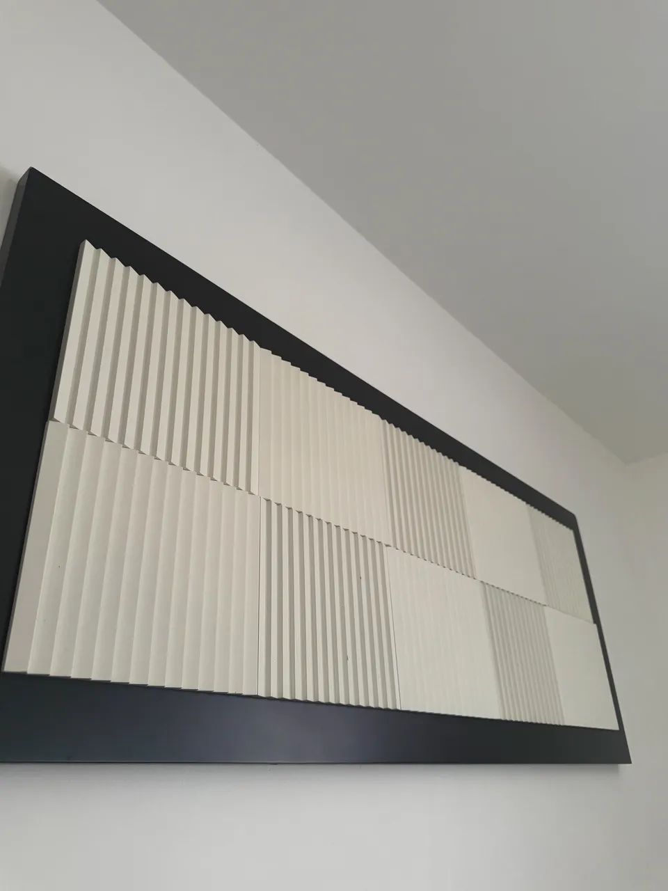 Quadro moderno preto e branco