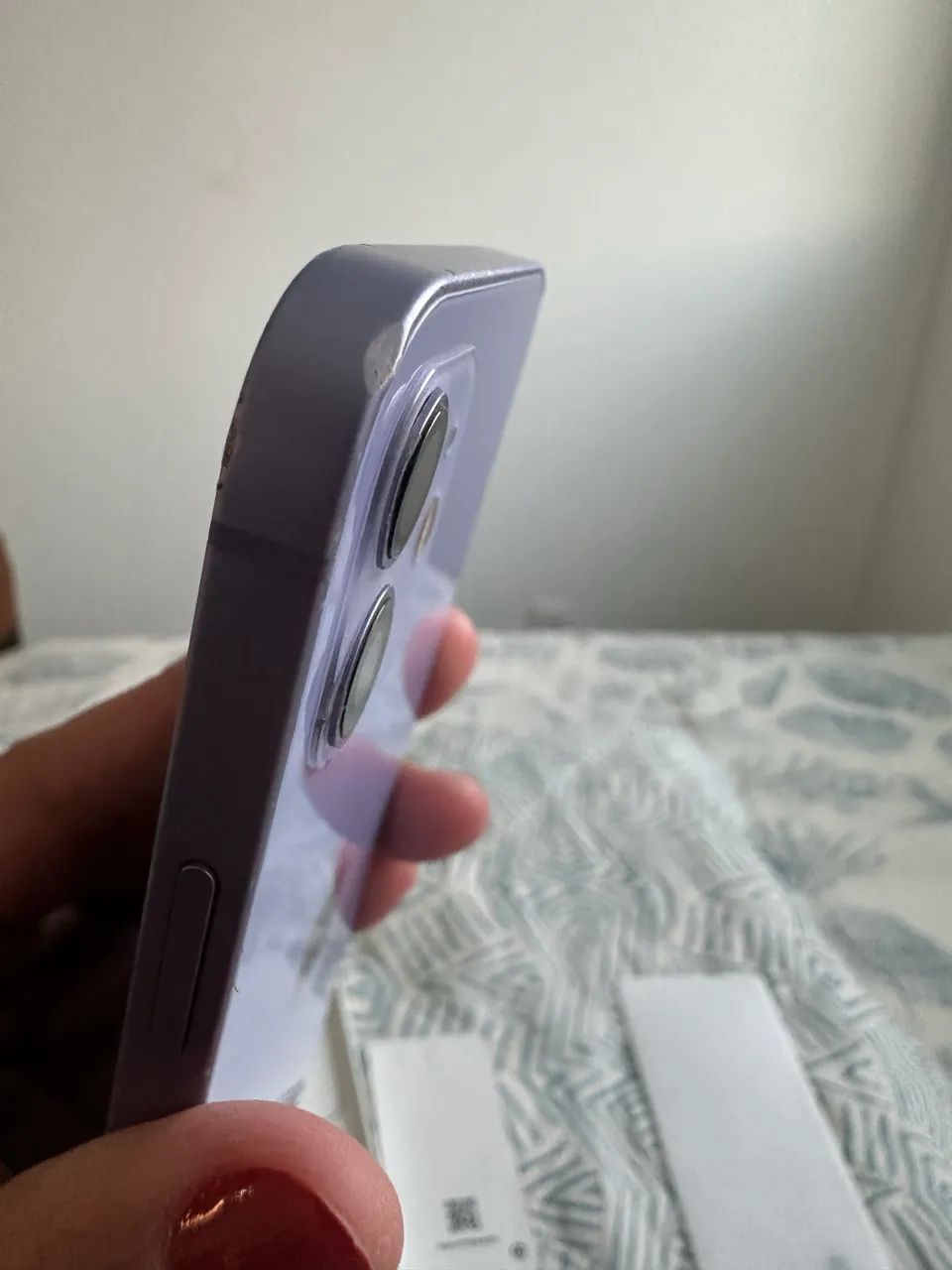 iPhone 12 lilás 128g usado - Foto 3