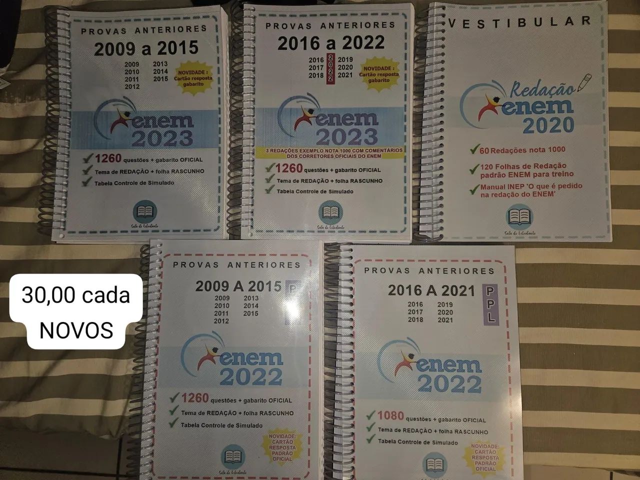 Apostilas de estudo Enem provas anteriores 