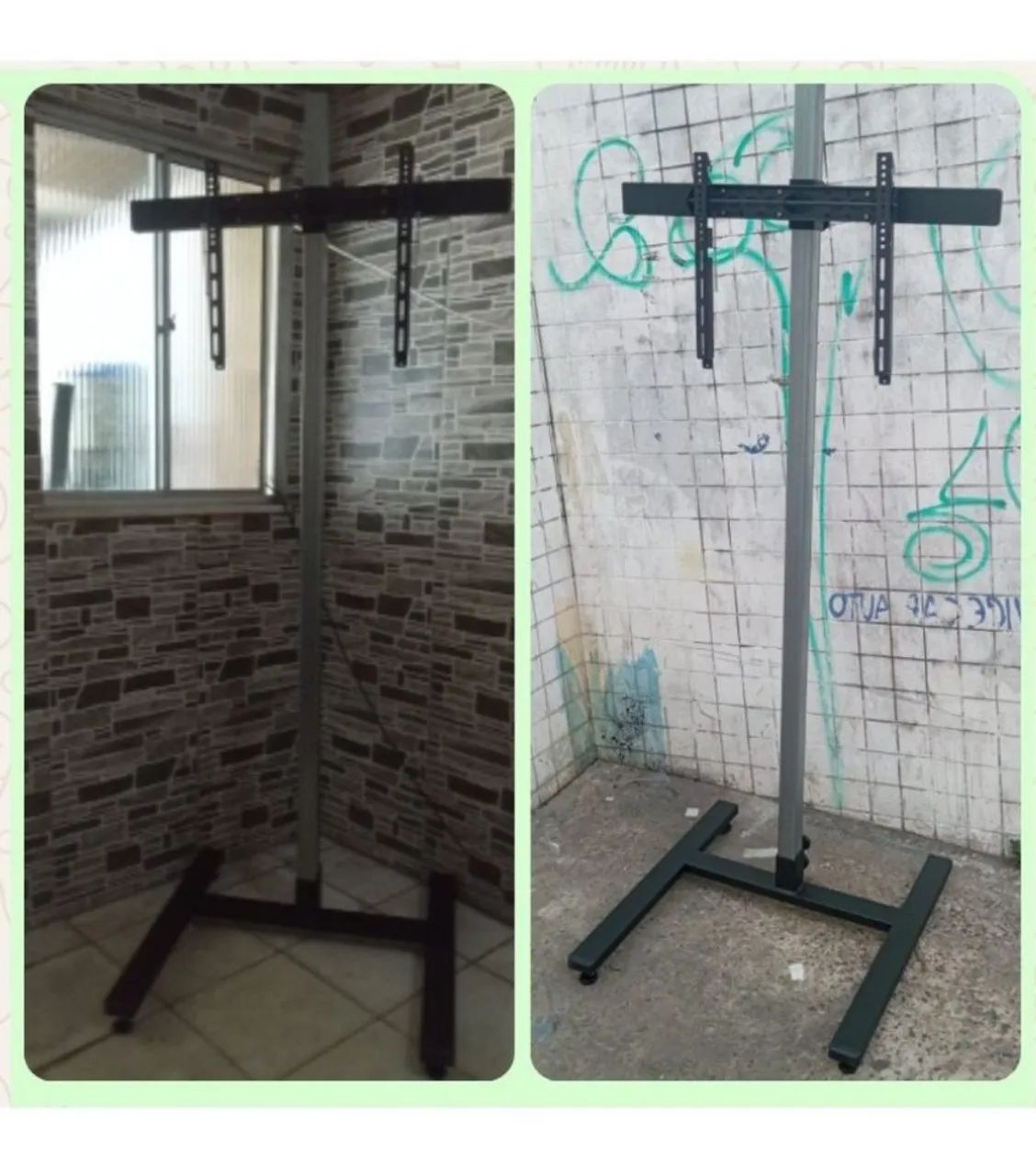 SUPORTE PARA TV REGULÁVEL DE 32 A 55 POLEGADAS P/BAR/POUSADA/HOTEL/EVENTOS  - Foto 2