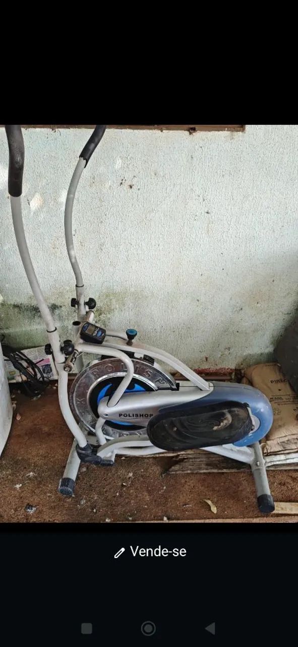 Aparelho elíptico Polishop 