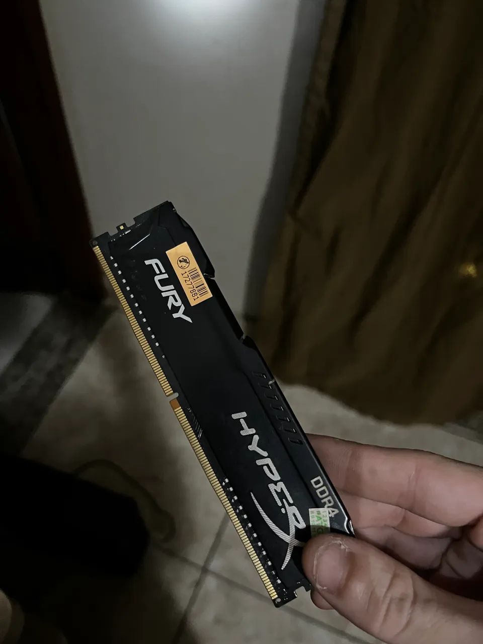 Memória 8gb DDR4 HyperX 2400mhz