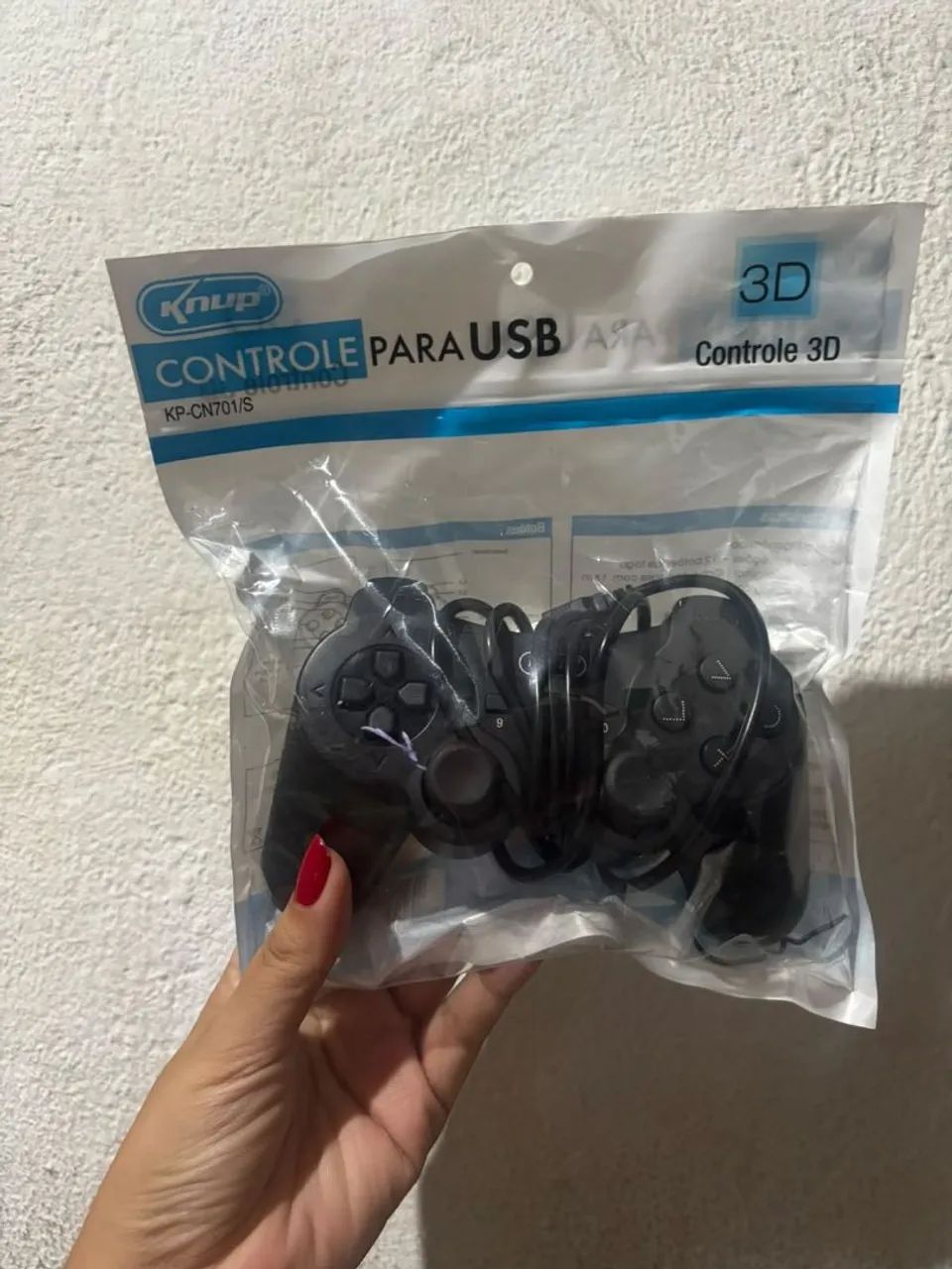 Controle para jogar no PC ou Notebook.