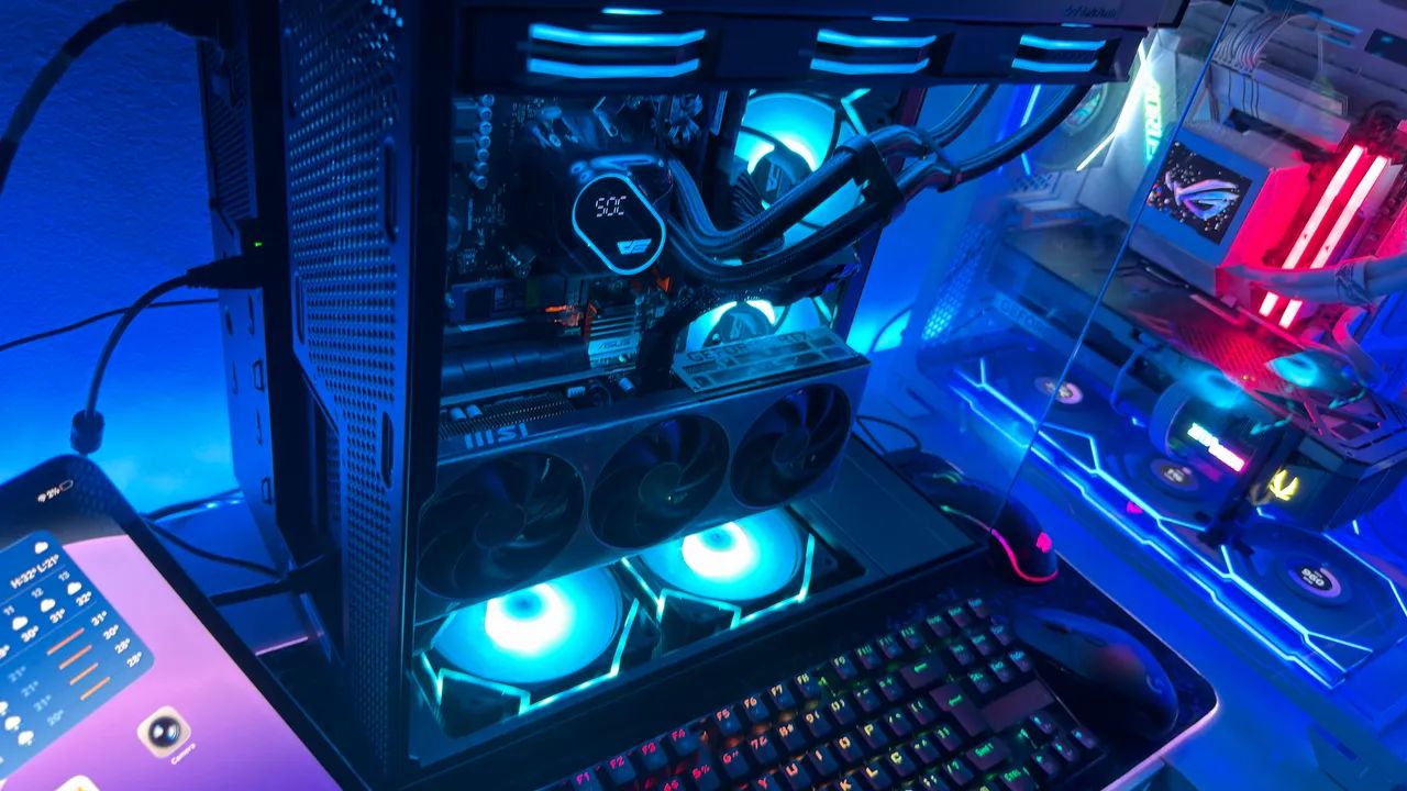 PC GAMER NZXT - Ryzen 7 5700x3D - RTX 5070Ti INSPIRE 3X MSI 16GB - impecável - Foto 2