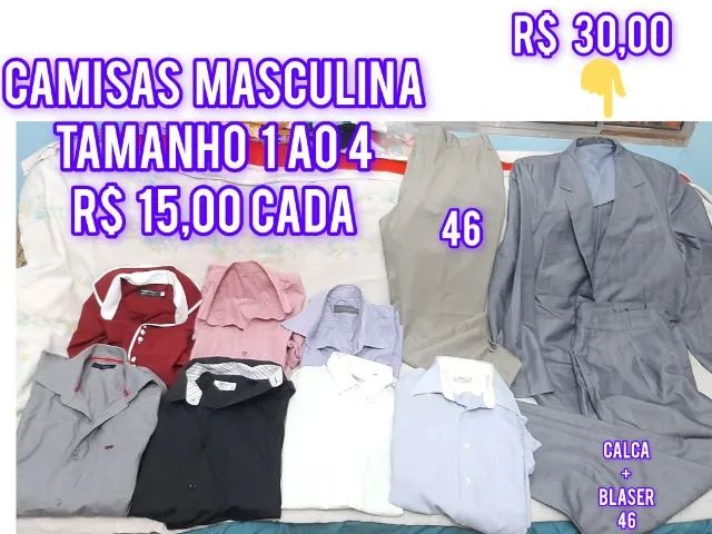 roupas social feminina e masculina - Foto 4