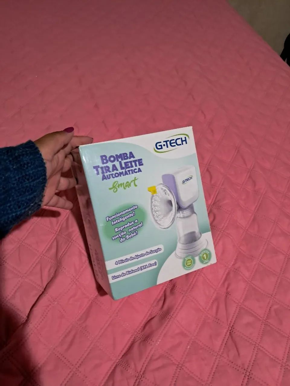 Vendo Bomba Tira-Leite Materno Automática Smart funcionando perfeitamente  - Foto 2