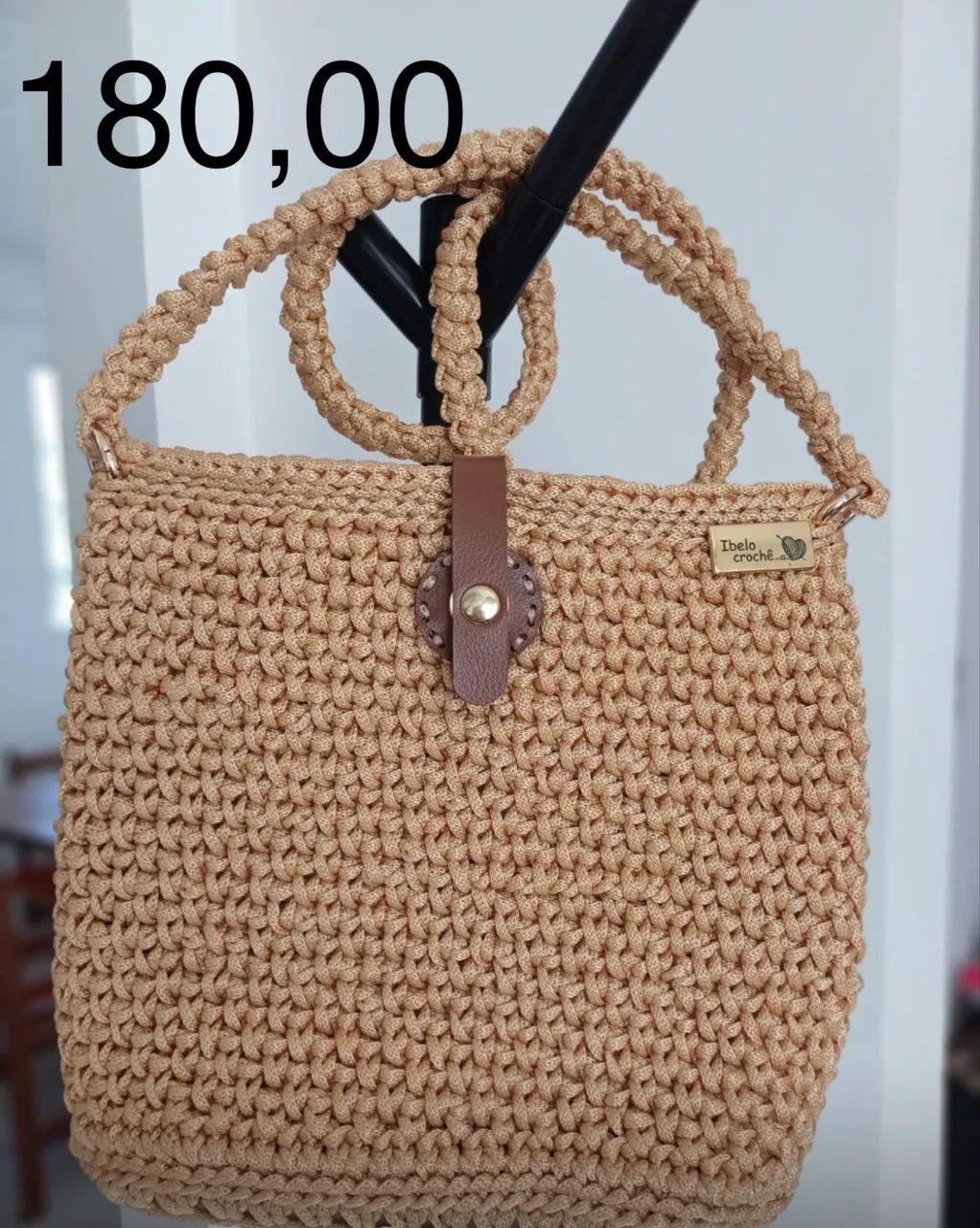 Lindas bolsas de crochê  - Foto 4