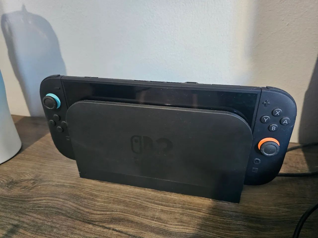 Nintendo switch 2 com caixa + maleta e case + 3 jogos