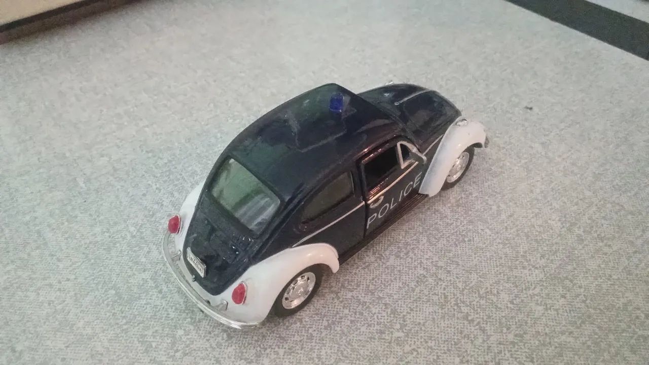 Miniatura Fusca Policial - Foto 2