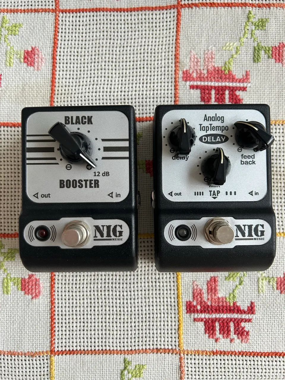 Pedal NIG Delay e Booster