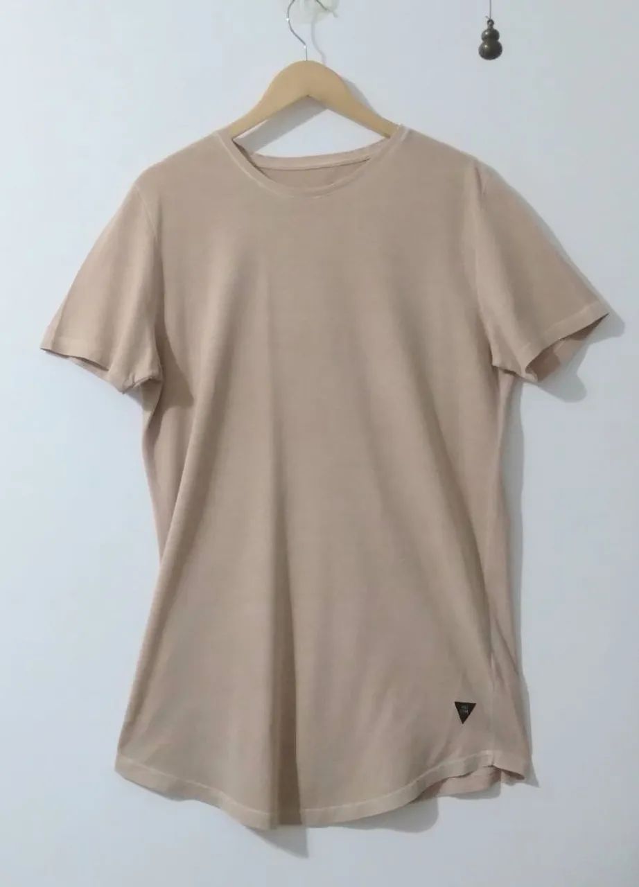 Camiseta Long Areia Youcom Tam PP<br> TA