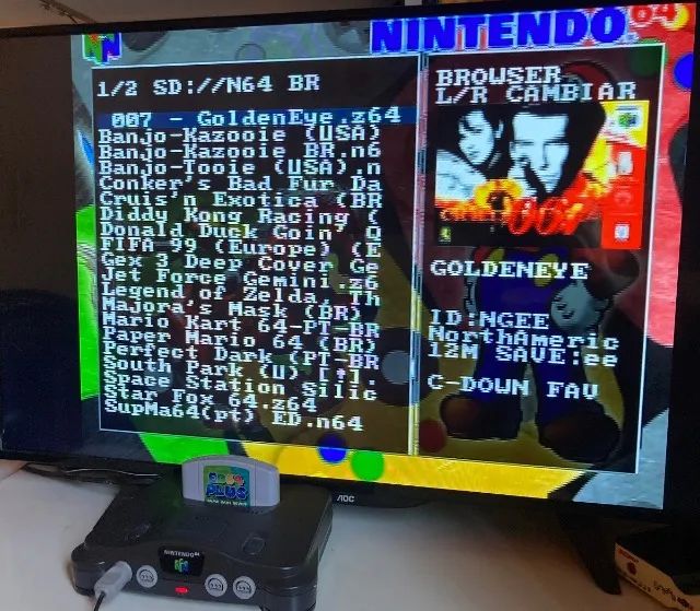 Everdrive Nintendo 64 ED64Plus - Foto 5