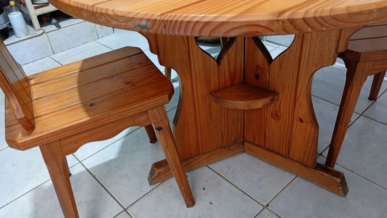Mesa de madeira  - Foto 3