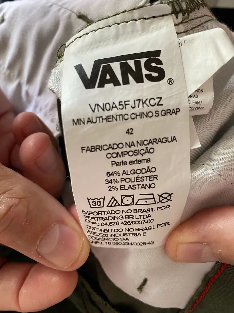 Calça Vans Authentic Chino SlimFit  - Foto 5
