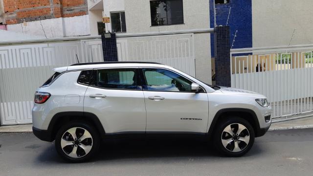 Jeep Compass Lonjitude 2.0 Diesel 4x4 At 2018 Novinho - Foto 2