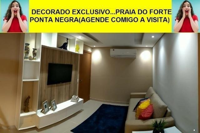 More em Ponta Negra| Financie seu AP 2Quartos com Facilidade pelo MCMV, Entrada em 60x - Foto 2
