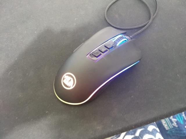 Mouse gamer redragon + Mousepad da sharkon - Foto 3
