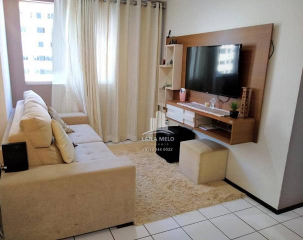 Apartamento com 3 dormitórios à venda, 53 m² próximo ao mega atacadista- cambeba - fortale - Foto 3