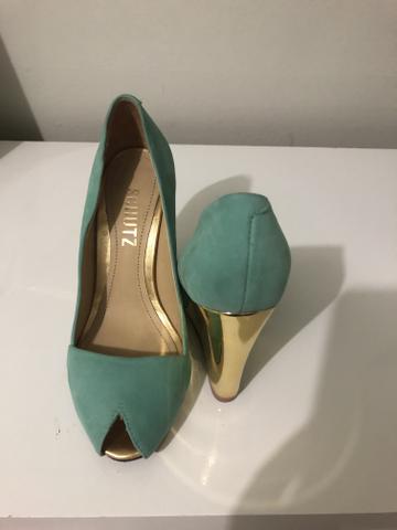 Sapato Peep Toe - Foto 2