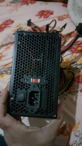 Fonte de 500w mas gabinete X BLADE - Foto 2