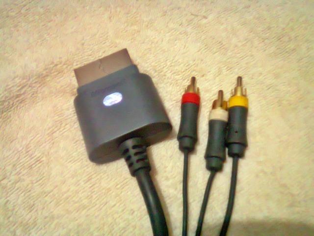 Cabo A/V Xbox 360 Original - Foto 3