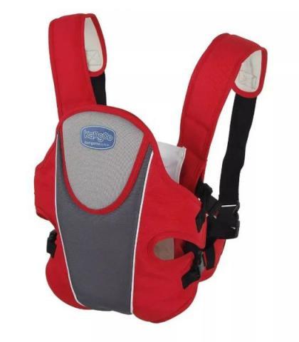Canguru Para Bebê Kangoo Red Black Burigotto