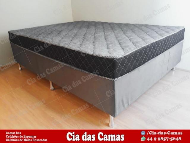 Cama box Casal ( Com Nota Fiscal)