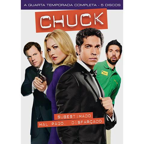 Chuck - A 4ª Temporada Completa (5 DVDs)
