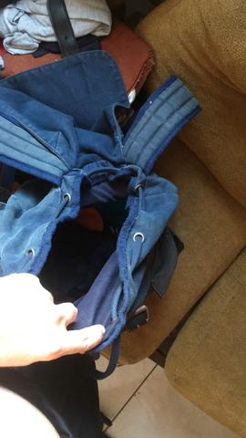 Mochila grande e forte estilo zara