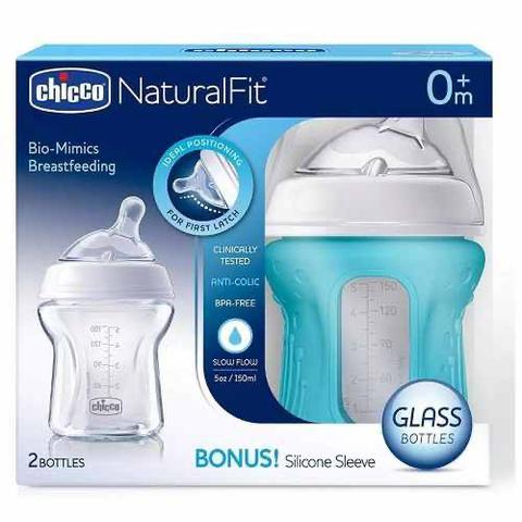 Kit de Mamadeira de Vidro Chicco - Foto 2
