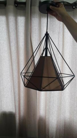 Lustre Pendente Startec Piramidal - Foto 2