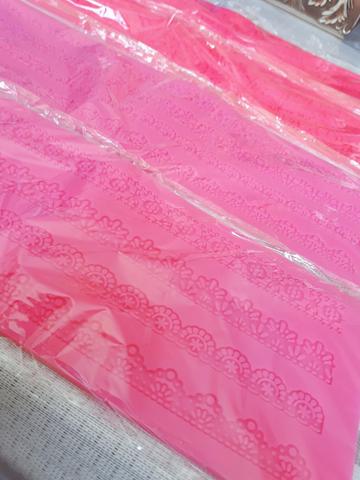 Formas, Moldes, Stencil de Silicone para Bolos e Pasta Americana - Foto 4