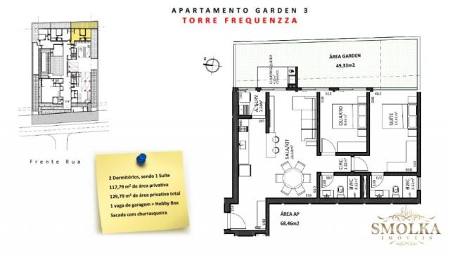 Apartamento à venda com 2 dormitórios em João paulo, Florianópolis cod:8266 - Foto 5