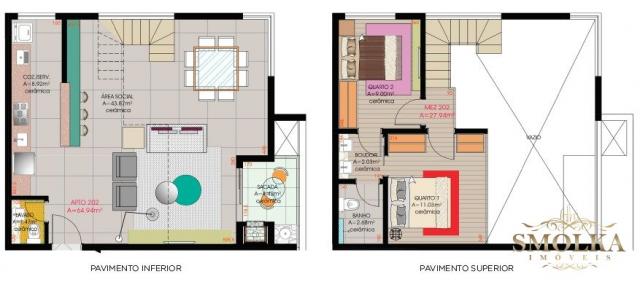 Loft à venda com 2 dormitórios em Jurerê, Florianópolis cod:9489 - Foto 3