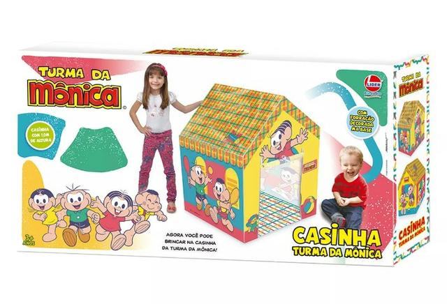 Casinha Turma Da Mônica Líder Brinquedos