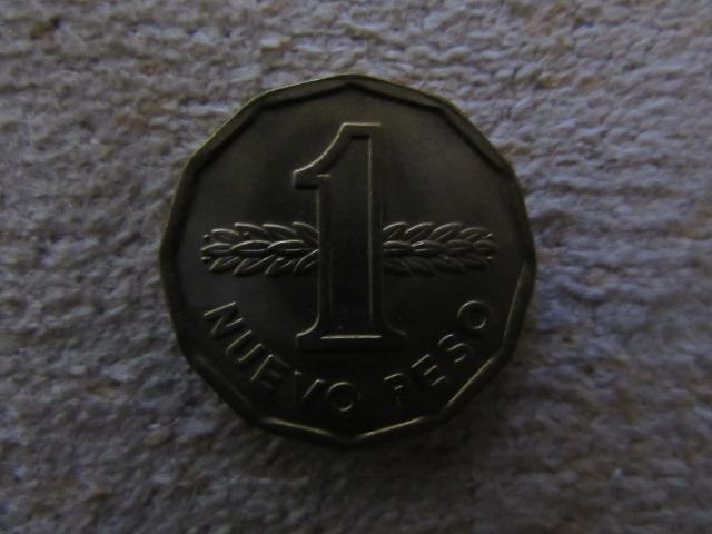 Moeda antiga do Uruguai 1976 - 1 nuevo peso