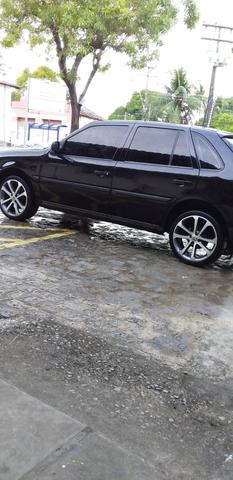 Gol top jogo de roda 17 ar precisa de reparo carro file só pega e andar zap *