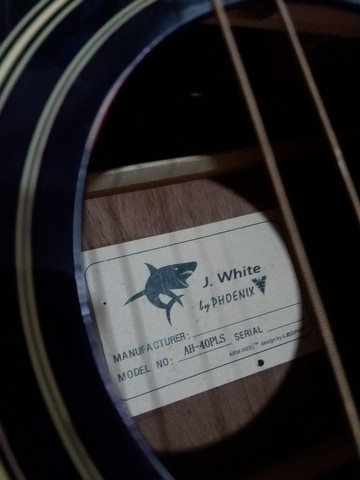Violão elétrico Western PHX 40 Cutway J. White AH-40PLS - Foto 3