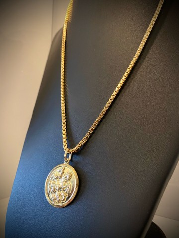 Conjunto em ouro 18k de 25,7 gramas - Foto 4