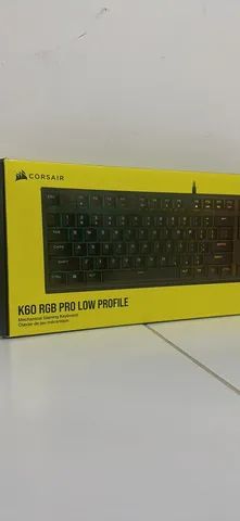 Corsair Teclado Mecánico Gamer K60 RGB PRO Low Profile Mechanical