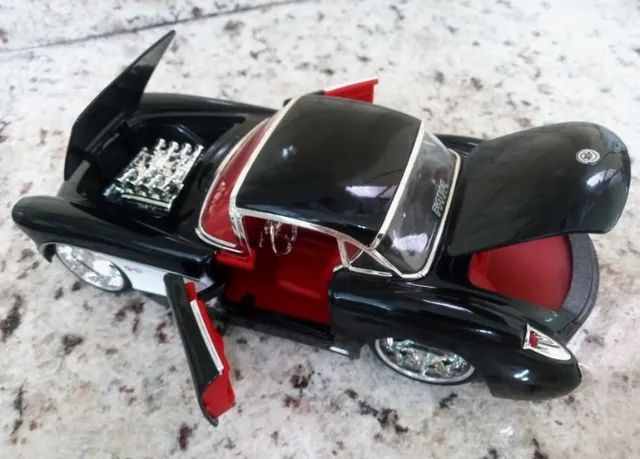 1957 Chevy Corvette 1/24 Jada Bigtime Muscle - Foto 5