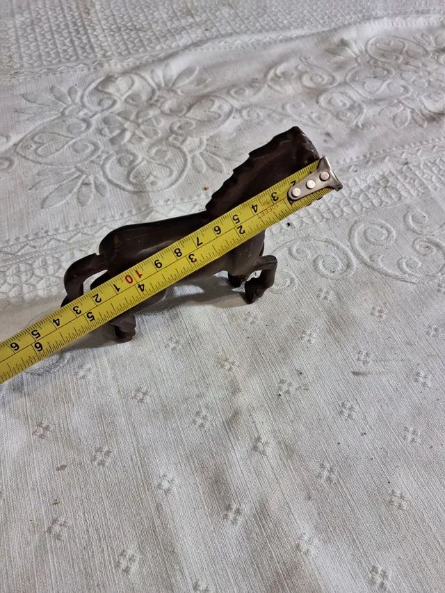 Cavalo ?  em metal .antiguidade  - Foto 2