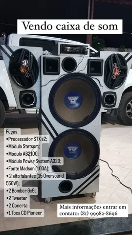 CAIXA BOB COM BOMBER ONE E 2 6x9 TOCANDO COM QUALIDADE E PREÇO ACESSÍVEL!  MONTE VOCÊ TAMBÉM 