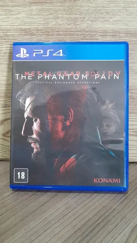 Ps4 Ps5 Metal Gear Solid Phantom Pain + Steelbook, Jogo de Videogame Sony  Usado 83270796