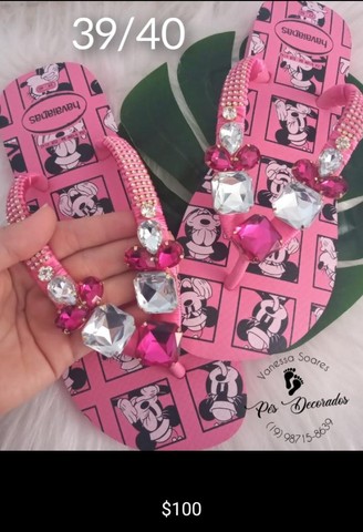 Havaianas Customizadas com Desconto - Foto 3