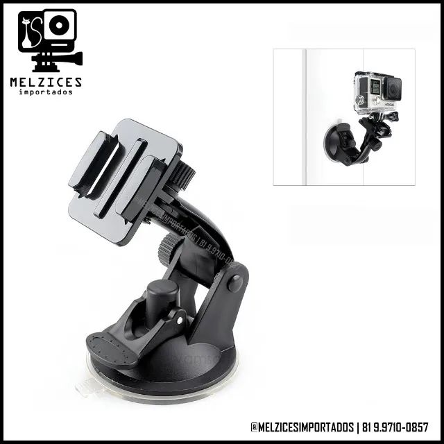 (Oferta) Ventosa Articulada para GoPro SJCam, Eken e Similares - Foto 2