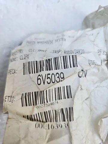 Carregadeira trator esteira caminhao fora estrada caterpillar clip suporte original 6V5039 - Foto 3