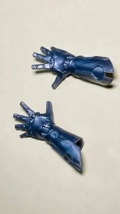 Marvel Legends par de mãos estilo luvas femininas p/bonecos Marvel Legends comprimento 3cm