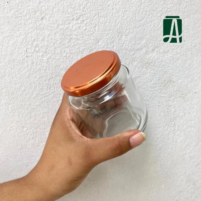 Kit Pote Vidro 240ml-24un C/tampa E Lacre