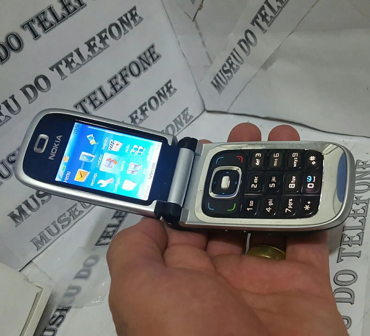 Telefone Nokia 6131 celular antigo relíquia - Foto 6